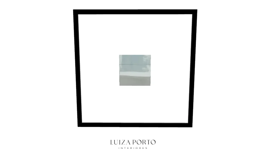 Quadro Galeria Preto