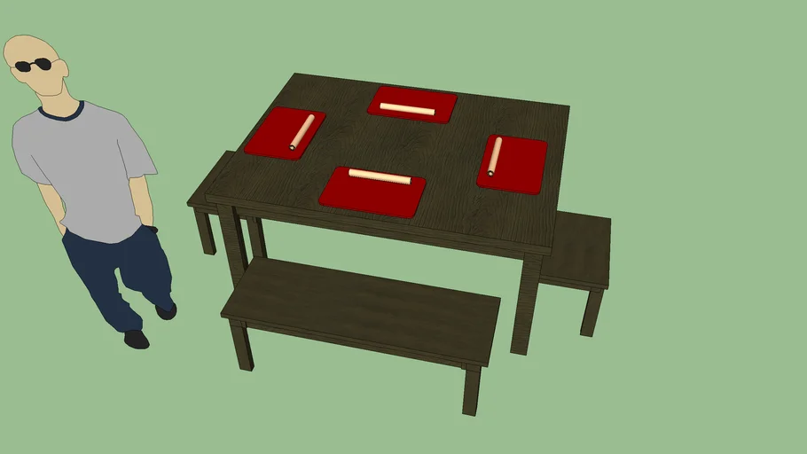 Comedor minimalista