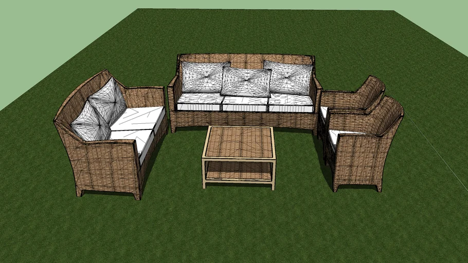 Rattan furniture