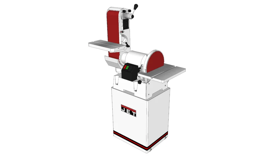 JET JSG-6CS, 6 x 48 Belt - 12 Disc Sander