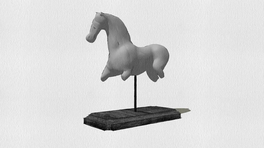 Escultura Cavalo