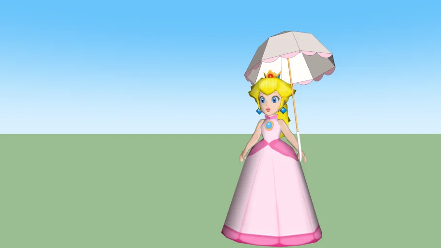 Super Mario Sunshine Peach