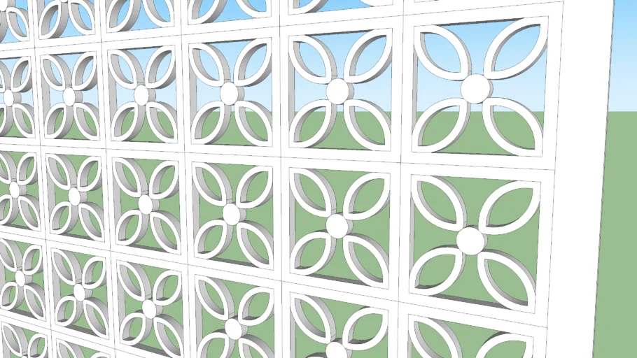 jali pattern / wall screen