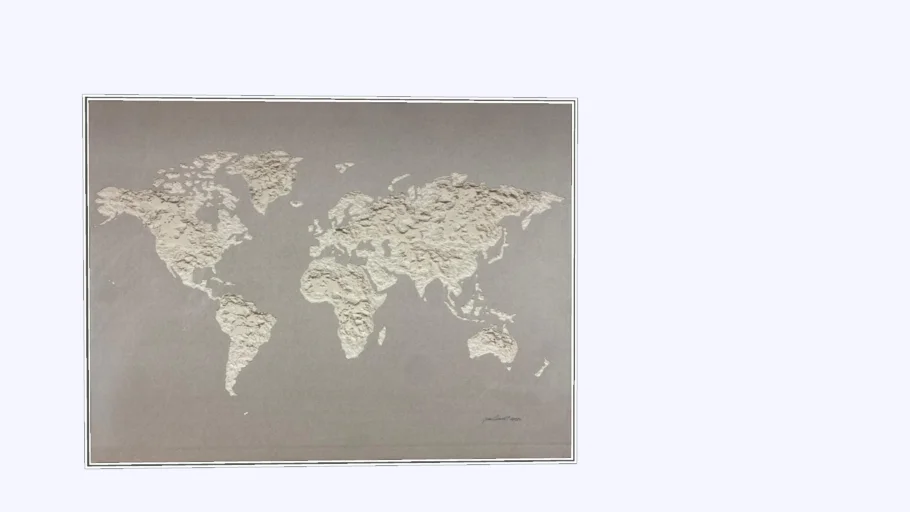 Mappemonde - Jean denant