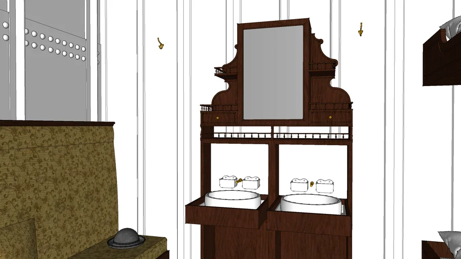 RMS Titanic 2nd Class Cabins 
