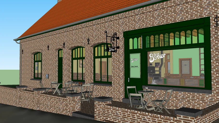 ESTAMINET DE BARBIER - DRANOUTER - FLANDRE BELGE