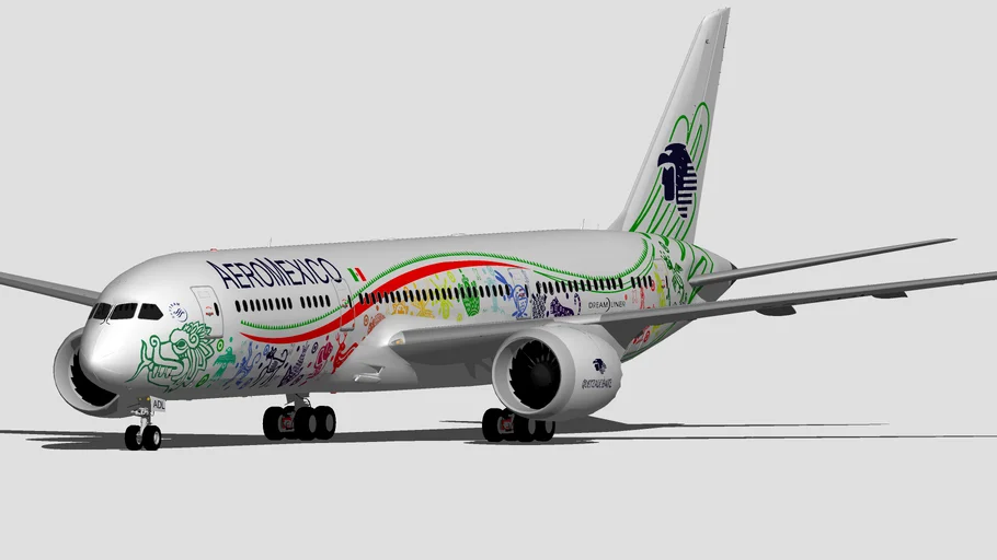 Aeromexico Boeing 787-9 Dreamliner [XA-ADL] "QUETZALCOATL"