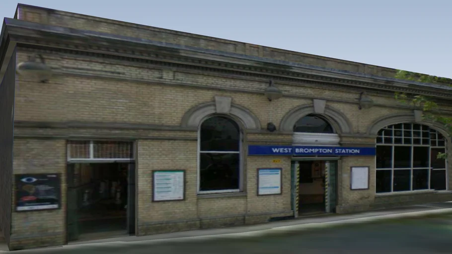 West Brompton Station - Londres