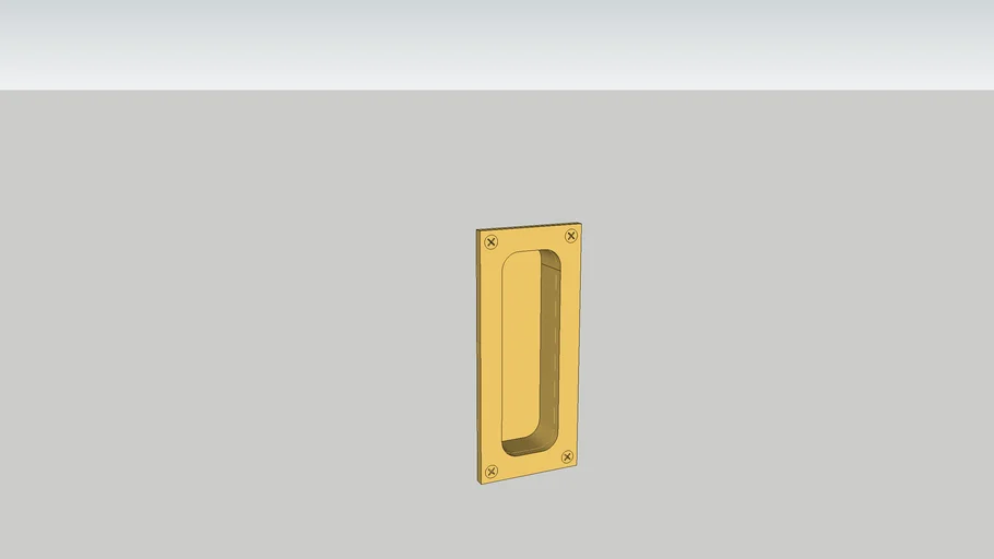 Pocket Door Cup Pull