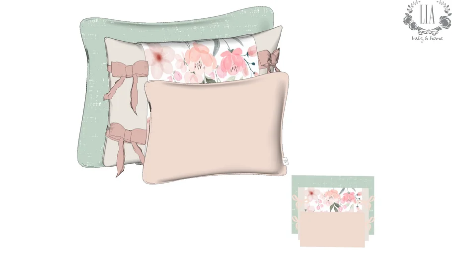 KIT ALMOFADAS FLORAL