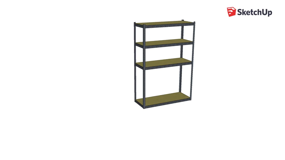 shelves rack | 3D Warehouse