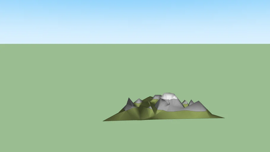 Triangular Terrain | 3D Warehouse