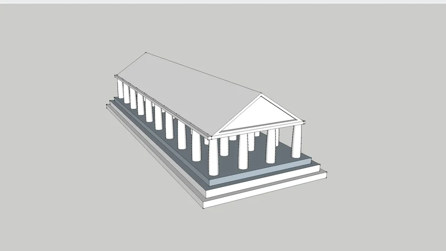 Greek temple design